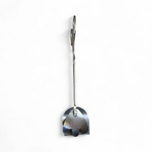 Vintage Stainless Steel Ice Tongs Sugar Cube Server Mid Century Modern